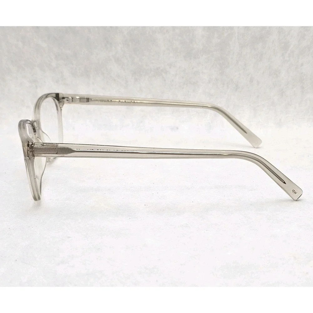 EUC Warby Parker Clemens M Eyeglasses Frames Clear Acetate‎ Oval Rim 54-16-142